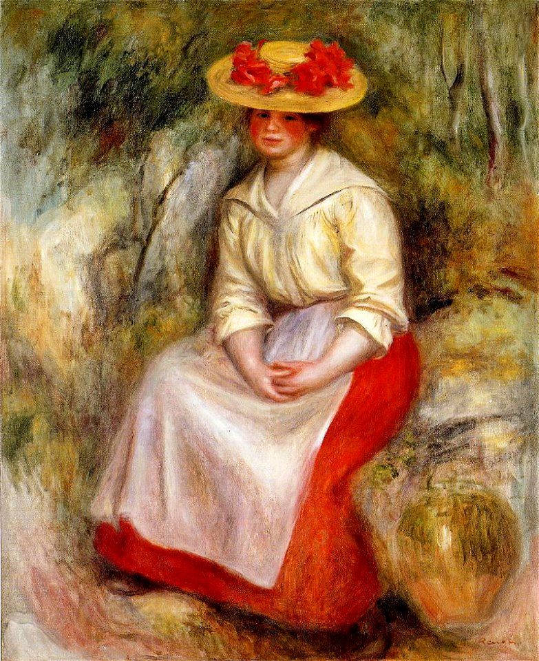 Renoir - gabrielle-in-a-straw-hat-1900.jpg!PinterestLarge