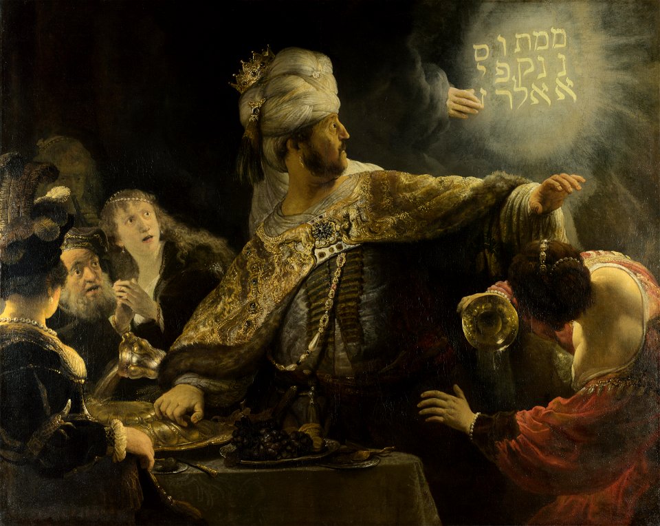Rembrandt-Belsazar