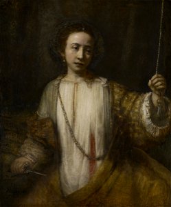 Rembrandt Harmensz. van Rijn - Lucretia - 34.19 - Minneapolis Institute of Arts. Free illustration for personal and commercial use.