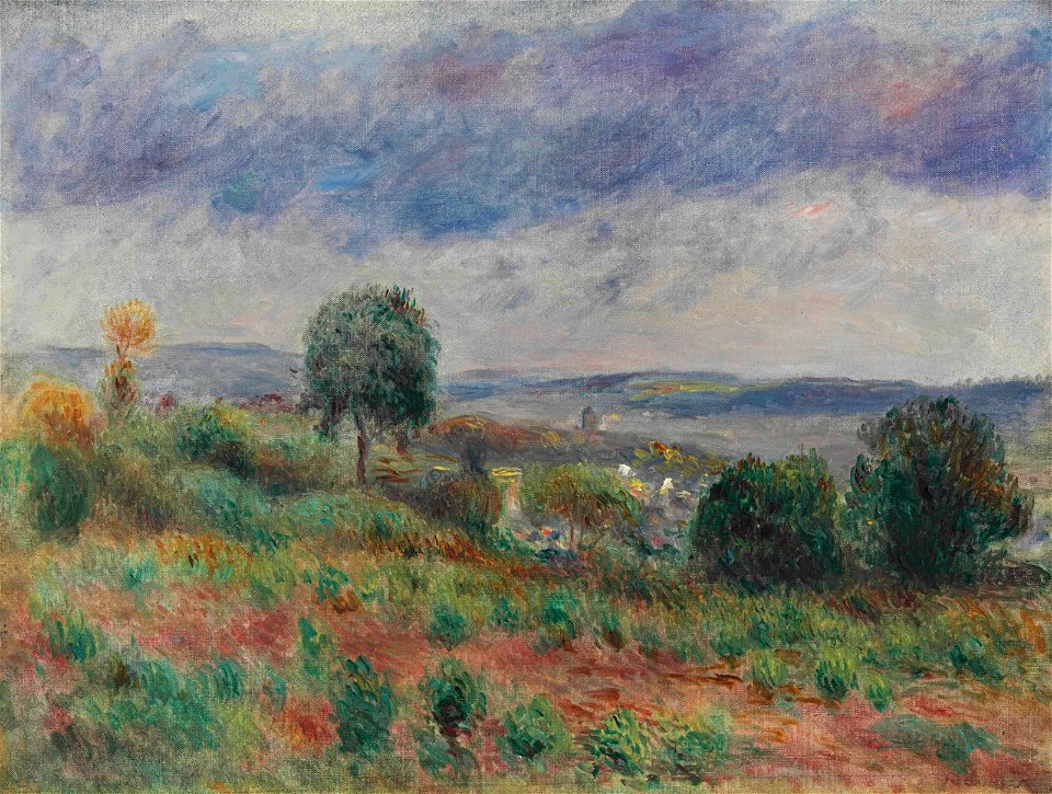 Renoir - Auvers-sur-Oise, circa 1901