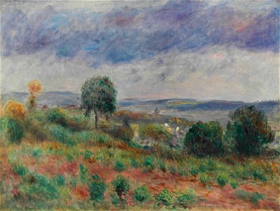 Renoir - Auvers-sur-Oise, circa 1901
