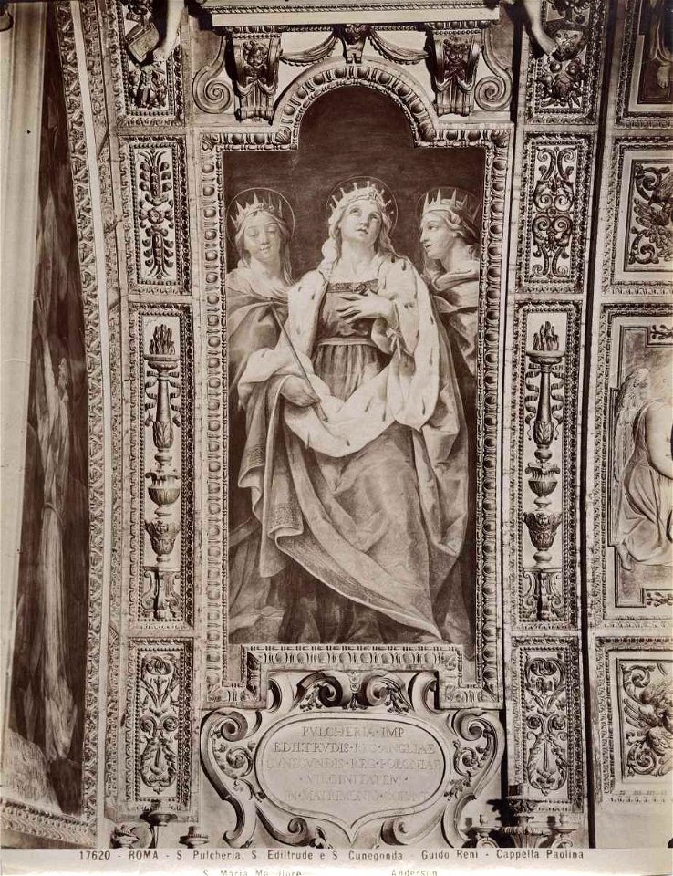 Reni - Santa Pulcheria, santa Gertrude e santa Cunegonda, Basilica di S. Maria Maggiore