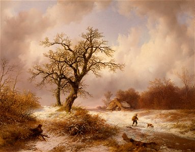 Remigius Adrianus van Haanen - Winterlandschaft - 7759 - Kunsthistorisches Museum
