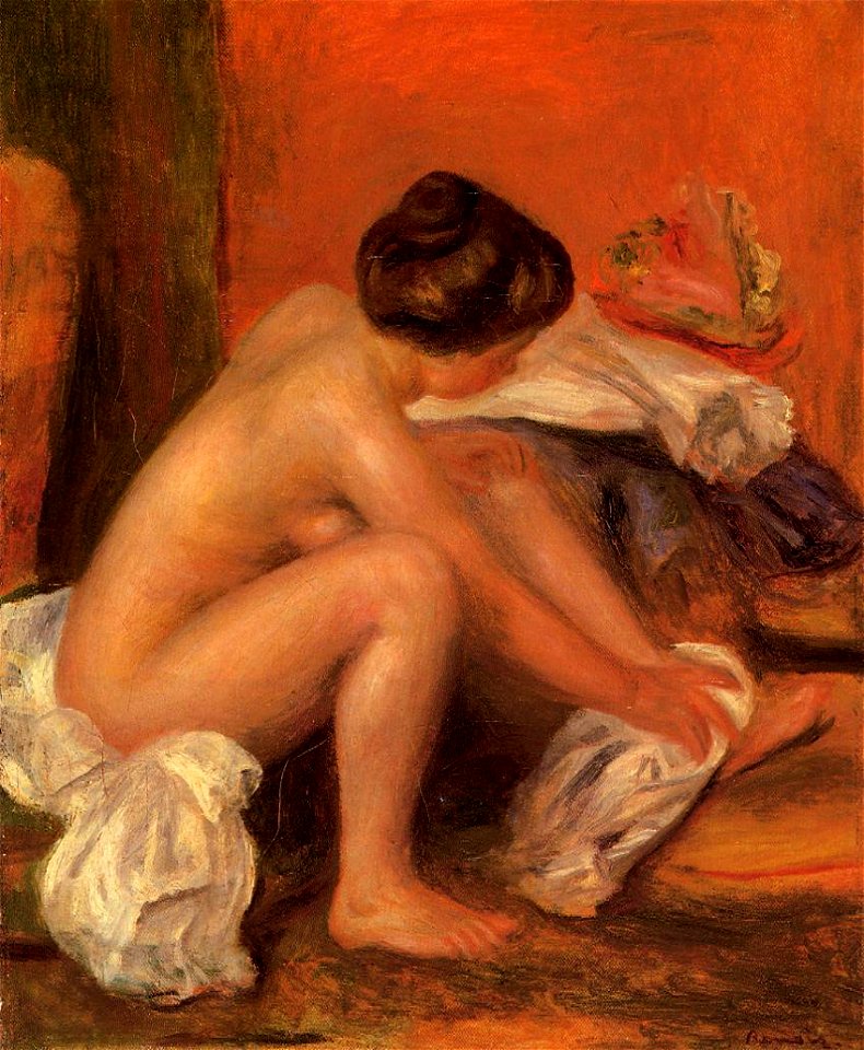 Renoir - bather-drying-her-feet-1907.jpg!PinterestLarge
