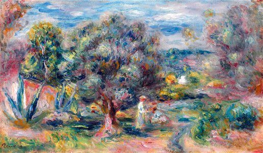 Renoir - Aloès, la cueillette à Cagnes, 1910