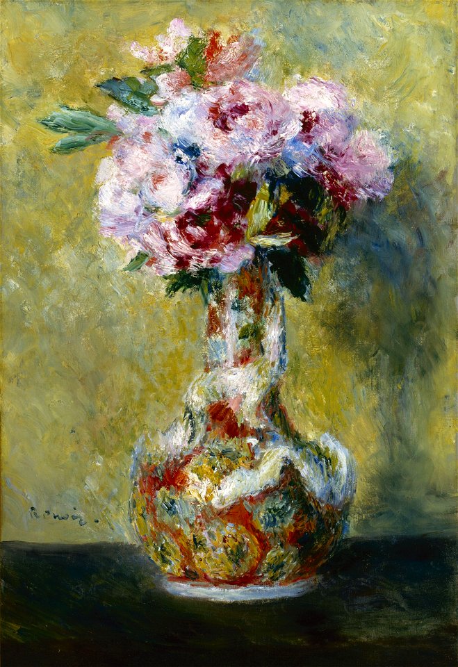 Renoir - Bouquet in a Vase, 1878