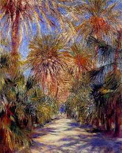 Renoir - algiers-the-garden-of-essai-1881.jpg!PinterestLarge. Free illustration for personal and commercial use.