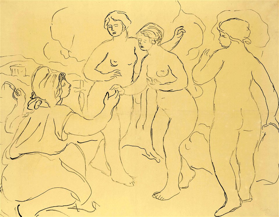 Renoir - Etude pour Le Jugement de Pâris, 82 x 99.7 cm