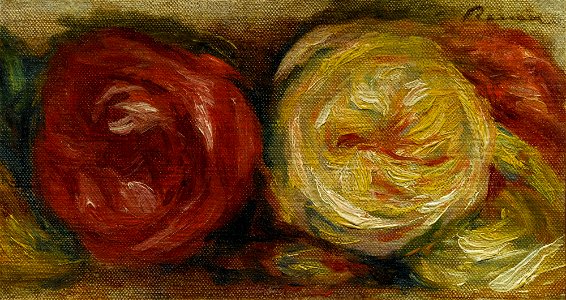 Renoir - DEUX ROSES, 1919