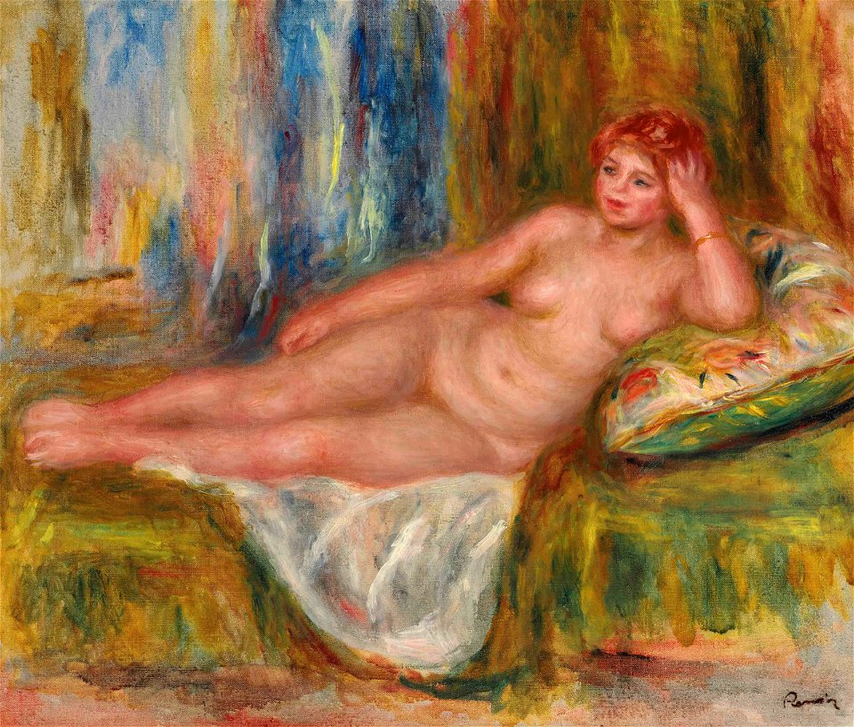 Renoir - Femme nue couchée, 1918