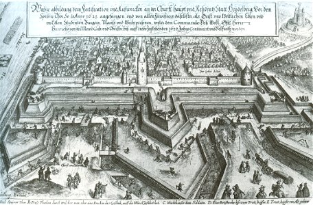 Renaissance B26 Befestigung von Heidelberg