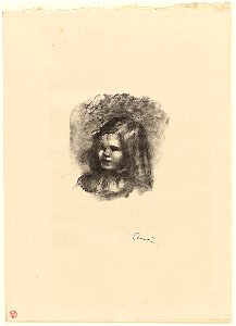 Renoir - Claude Renoir, Turned to the Left, 1951.82