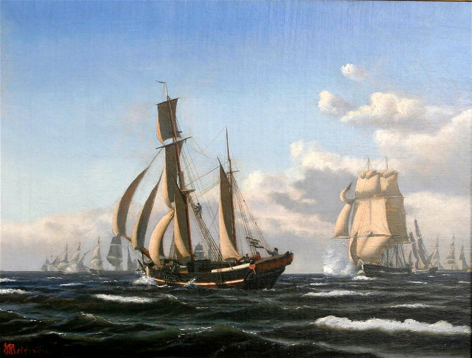Rendezvous Off Jutland, by John Eric Christian Petersen