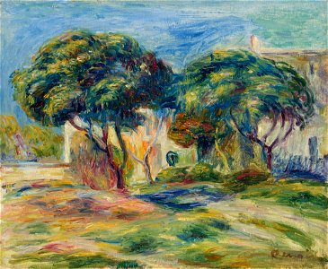 Renoir - LES NÉFLIERS, circa 1908