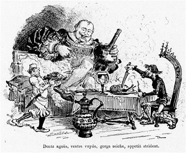 Rencontre de Panurge et Pantagruel