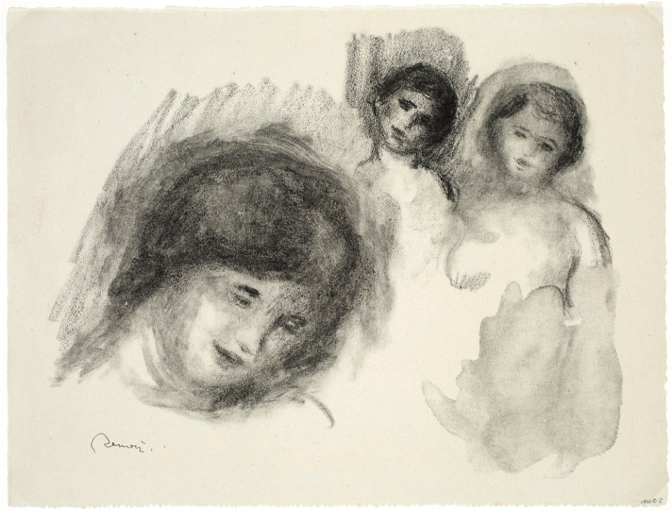Renoir - La pierre au trois croquis, 2008.596