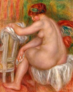 Renoir - Femme nue à sa toilette or Femme s’essuyant, 1913