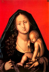 Renaissance C1 Baldung Maria mit schlafendem Kind