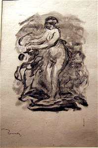 Renoir - Femme au Cep de Vigne, 1re Variante, 2007.184.B