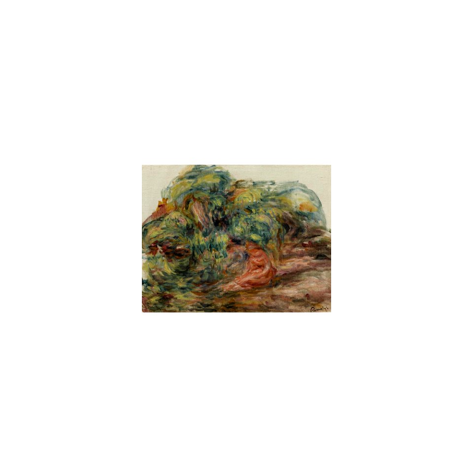 Renoir - DEUX FEMMES DANS UN JARDIN