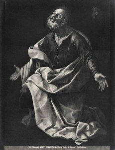 Reni - Pentimento di san Pietro, inventario Palatina, n. 78