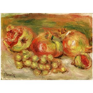 Renoir - GRENADES ET RAISINS