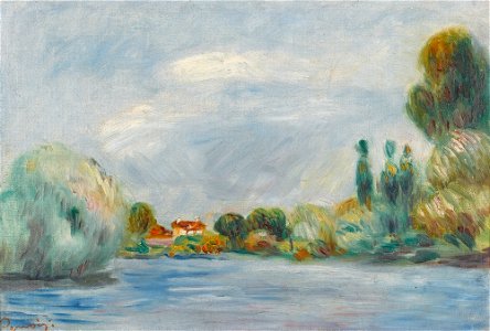Renoir - MAISON SUR LA RIVE