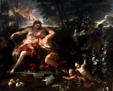 Renaud and Armide discovered by the knights-Luca Giordano-MBA Lyon A88-IMG 0362
