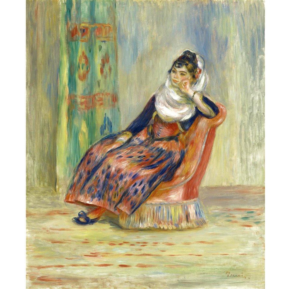 Renoir - L'ALGÉRIENNE, 1881