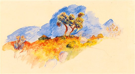 Renoir - LES PINS, circa 1889-95