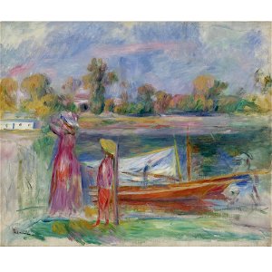 Renoir - JEUNES FILLES À ARGENTEUIL, circa 1896