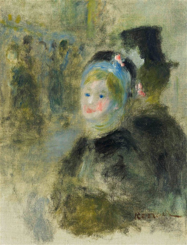 Renoir - Etude pour La Place Clichy, 1880