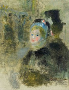 Renoir - Etude pour La Place Clichy, 1880