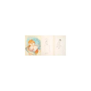 Renoir - FEMME ASSISE - RECTO DEUX ÉTUDES DE FEMMES - VERSO