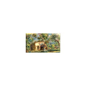 Renoir - LA CABANE A CAGNES, 1917