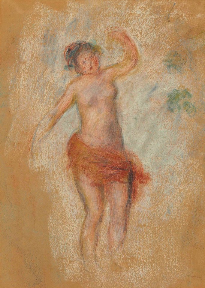 Renoir - Faunesse dansant ou Etude pour Oedipe-Roi, circa 1900