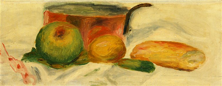 Renoir - POÊLON ET FRUITS, 1885