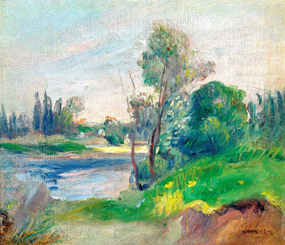 Renoir - Bord de la rivière, 1906