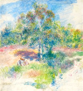 Renoir - La Clairière, 1885
