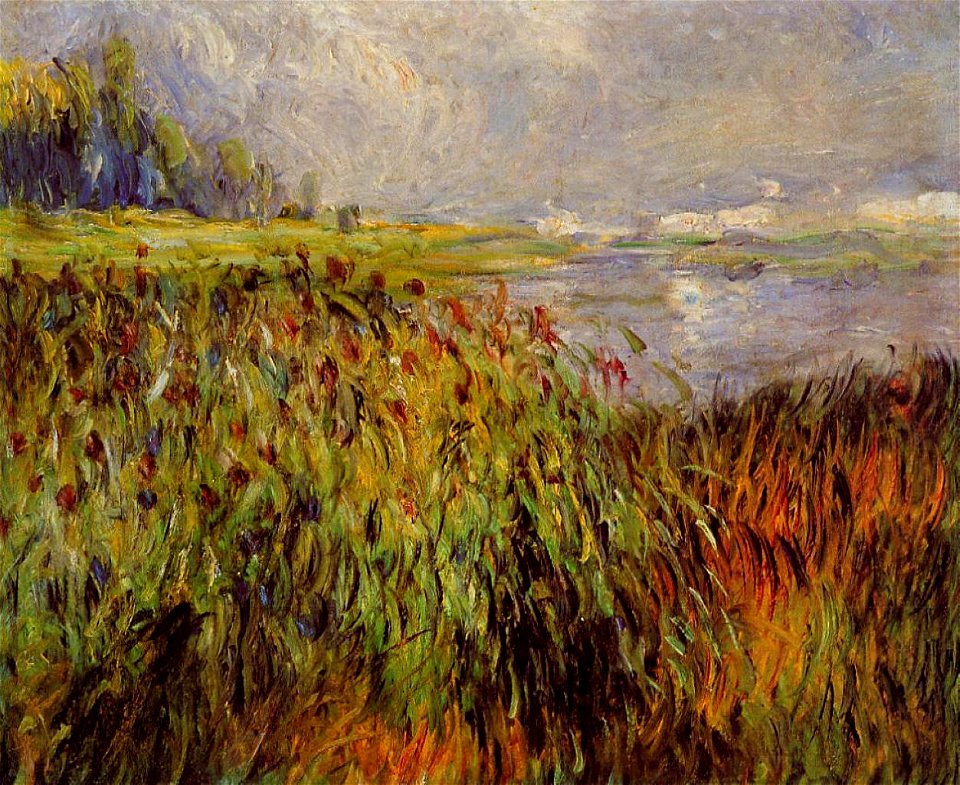 Renoir - bulrushes-on-the-banks-of-the-seine-1874.jpg!PinterestLarge