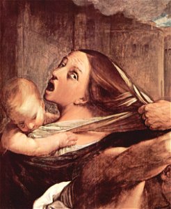 Guido Reni - Massacre of the Innocents detail3 - Pinacoteca Nazionale Bologna. Free illustration for personal and commercial use.