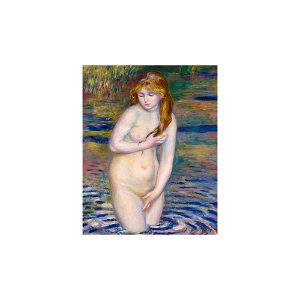 Renoir - JEUNE FEMME SE BAIGNANT, 1888