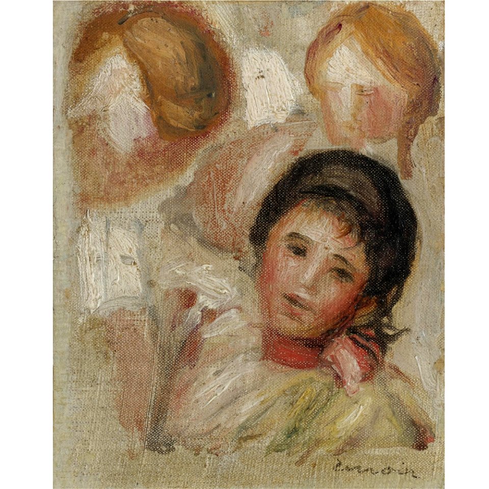 Renoir - JEUNE FILLE, 1895