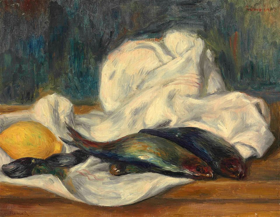 Renoir - Harengs et citron, 1890