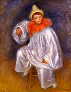 Pierre-Auguste Renoir - Le Pierrot Blanc