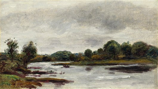 Renoir - Paysage au bord de l'eau