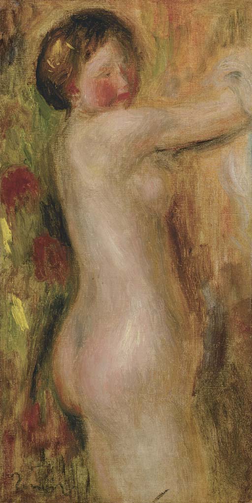 Renoir - Nu au bras levé