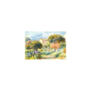 Renoir - ALLÉE DU JARDIN DES COLLETTES, 1907