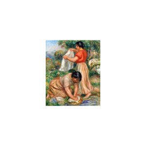 Renoir - LES LAVEUSES, circa 1912