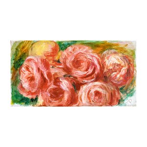 Renoir - LES ROSES ROUGES